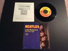 THE BEATLES LADY MADONNA PICTURE SLEEVE, RECORD & RARE FAN CLUB FLYER