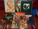VAN HALEN LOT, 1, 2, DIVER DOWN 1984, 5150, FAIR WARNING AND WOMAN AND CHILDREN