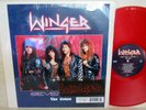 MINT/UNPLAYED WINGER SEVENTEEN- THE DEMOS RED VINYL ALL RARE TRACKS #'d w/PATCH