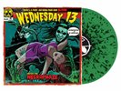 Wednesday 13 Necrophaze Green Black Splatter VINYL LP  w/ alice cooper COB