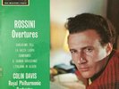 HMV STEREO CSD 1436 *GREEN/GOLD* ROSSINI OVERTURES RPO COLIN DAVIS EX+/NM
