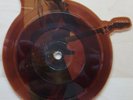 BRUCE SPRINGSTEEN COVER ME 1984 UK CBS VINYL 7 INCH PICTURE DISC WA4662 + PLINTH
