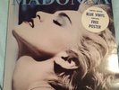 Madonna True Blue Rare New Zealand Vinyl Translucent Blue LP Incl Free Poster