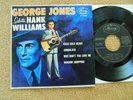 George Jones Salutes Hank Williams  -  gorgeous US Picture Sleeve PS 7