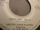 UNITED VOICE PLAYERS - Disco 5000 / BOOGIE MODERN SOUL RARE  45” 7”