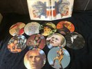 DAVID BOWIE 1ST- 'FASHIONS' -10 X PICTURE DISC SET IN WALLET -BOW 100-EXCELLENT