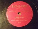 RARE Rich R Tone 78 #461 (Johnson City, TN) Hardin Bros. 