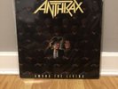 Anthrax - Among The Living Vinyl LP 1st Press 1987 Thrash Metal