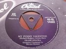 FRANK SINATRA MY FUNNY VALENTINE 1955 CAPITOL TRI  45-CL 14352  EX RARE