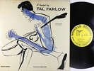Tal Farlow - A Recital By LP - Norgran - MG N-1030 - David Stone Martin Mono DG