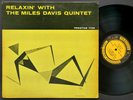 MILES DAVIS Relaxin' LP PRESTIGE PRLP 7129 NJ RVG MONO John Coltrane Red Garland