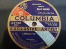 EDDY BROWN / MENDELSSOHN - THOMAS / COLUMBIA