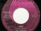 THE CARIANS-Girls & Only A Dream-A Rare Soul - Doo Wop 45-MAGENTA #MAG A04