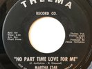 Martha Star No Part Time Love For Me Thelma Rare Northern Soul 45 Hear