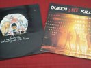 queen vinyl albums lp x2 a day at the races and live killers mercury