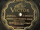 JELLY ROLL MORTON'S RED HOT PEPPERS VICTOR V-38010 Boogaboo
