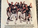 The Super Bowl Shuffle Chicago Bears Picture Sleeve 7” 45 Record Walter Payton