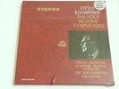 Otto Klemperer Brahms The Four Symphonies Tragic Ouverture Angel Record 4 LP Set
