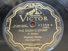 78rpm Thomas Fats Waller Hot Babies Victor 21358 Geechee Stomp / Digah's Stomp