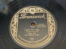 78rpm SIX JUMPING JACKS BRUNSWICK 3930 I Love That Girl / Dolores