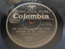 PREWAR GOSPEL 78 REV. J. M. GATES Columbia 14159 Gonna Die With Staff In My Hand