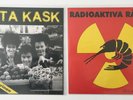 Asta Kask - rock mot svinen Radioaktiva Räker - tro inte allt LP Vinyl Punk