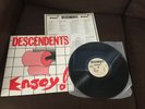 Descendents - Enjoy  LP 1986 Original punk hardcore circle jerks black flag