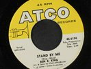 BEN E. KING: Stand By Me / On The Horizon 45 (sm rubber stamp ol) Soul