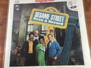 Sesame Street Record LP Original Cast 1970 Book and Original Poster Very Good