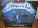 METALLICA Ride the Lightning m-/vg+ vinyl LP album Megaforce thrash metal 