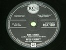 ELVIS PRESLEY : King Creole / Dixieland Rock - Orig 1958 UK RCA 1081 78rpm 199