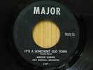 Maxine Harris 45 Its A Lonesome Old Town bw Now Or Never on Major