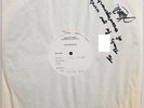 REAL LIFE  Flame 1985 AUS LP White Label Test Press + Autographed Xmas Card + Bi