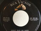 Rockabilly 45 Milton Allen Don't Bug Me Baby on RCA HEAR