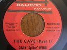 Spooky Halloween Rockabilly 45 Gary Spider Webb - The Cave HEAR  Bamboo