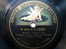 78rpm ROZOV bass & YUKHOV Russian Church choir Many years for Tsar AMOUR 1911