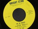 JUNIOR WELLS: Up In Heah / Junior's Groove 45 Soul