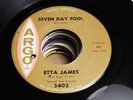 RARE SOUL FUNK 45 ETTA JAMES SEVEN DAY FOOL ARGO NORTHERN DANCER VG+