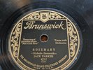 78 rpm BRUNSWICK 4211 Jack Parker Singapore Sal / Rosemary