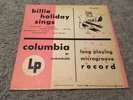 Billie Holiday: Billie Holiday Sings 1950 Columbia Records 10'' Vinyl CL 6129