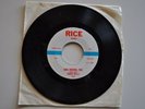 Vintage Record 45 Chuck Wells Good Morning Fool Rice Records DJ Copy
