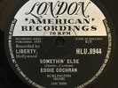 MEGA  EDDIE COCHRAN SOMETHIN' ELSE / BOL WEEVIL SONG UK LONDON 78 RPM