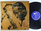 Clifford Brown & Max Roach - Study In Brown LP - EmArcy - MG-36037 Mono DG