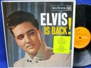 LP ELVIS PRESLEY - ELVIS IS BACK // UK ENGLAND ORANGE RCA-VICTOR SF 5060