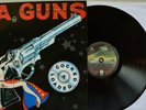 L.A. GUNS Cocked & Loaded 838-592-1 Vertigo Records UK Vinyl LP 1989 VG+
