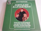 BEETHOVEN - SÄMTLICHE KLAVIERTRIOS - DU PRE - BARENBOIM -ZUKERMAN - 5 X LP NM