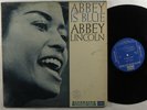 ABBEY LINCOLN Abbey Is Blue RIVERSIDE LP VG+ mono