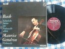 Philips 835 272/4 AY HiFi Stereo ED1 - Bach Cello Suites Maurice Gendron 3 X NM