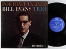 Bill Evans Trio - Portrait In Jazz LP - Riverside - RM 12-315 Mono VG+