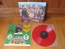 BEATLES - Sgt Peppers Lonely Hearts Cub Band LP - RED VINYL Australia + CUT-OUTS